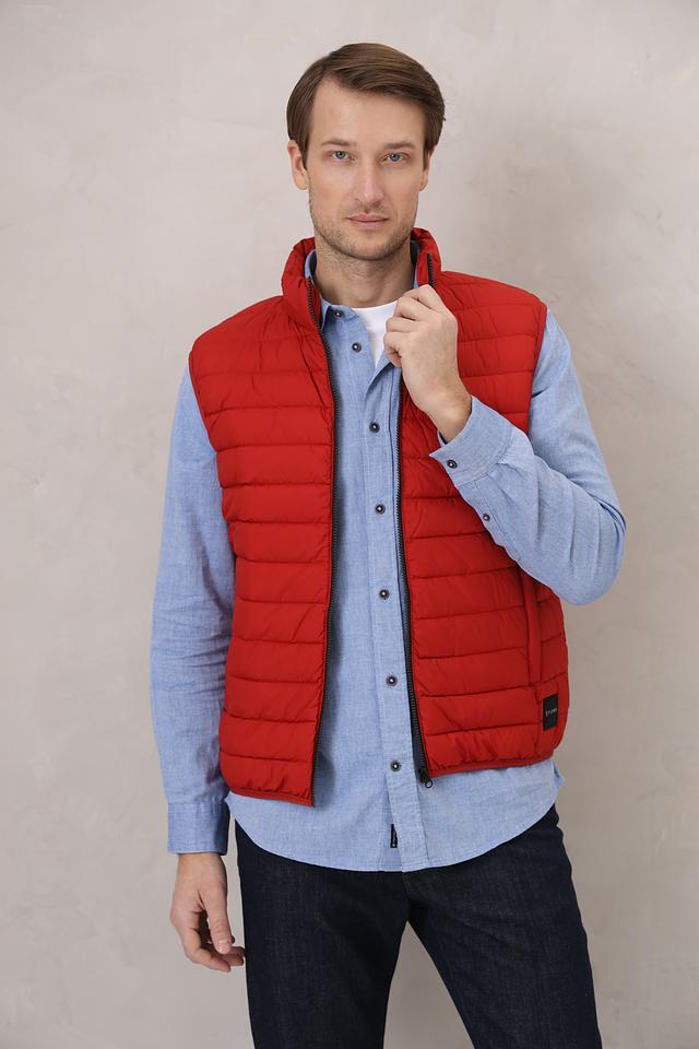 Жилет Calamar стеганый красный