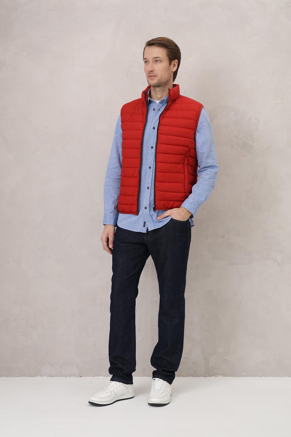 Жилет Calamar стеганый красный