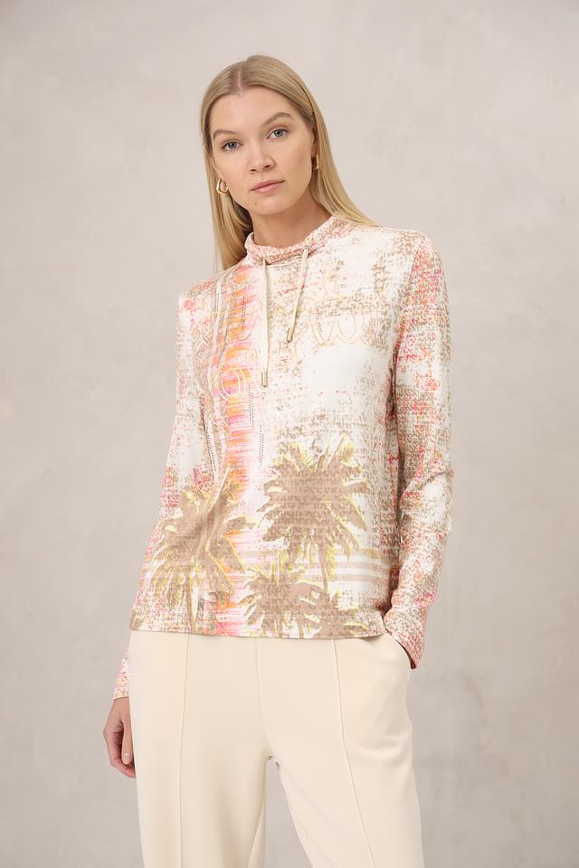 Блуза Gerry Weber с принтом пальм