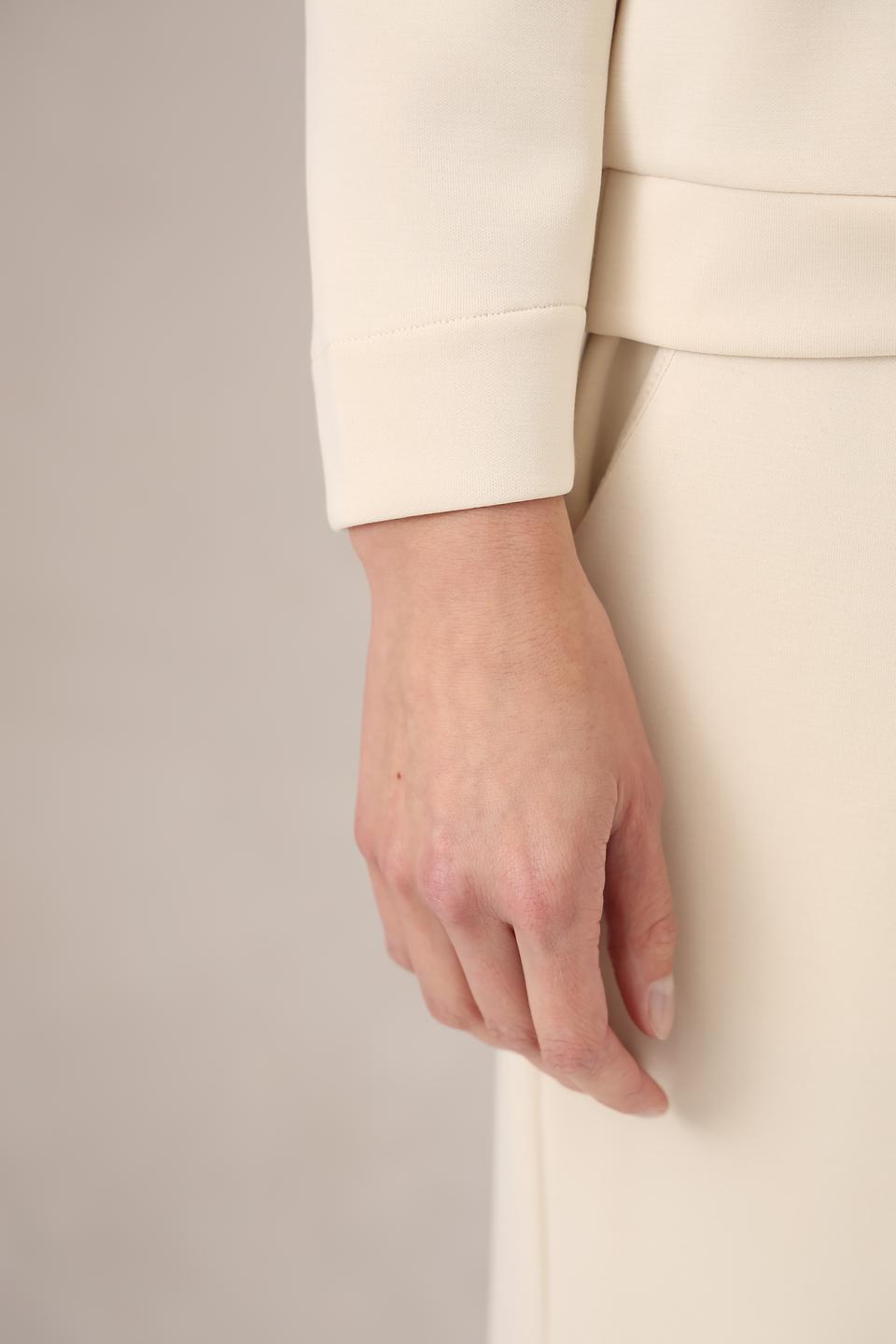 Пуловер Gerry Weber с принтом бежевый