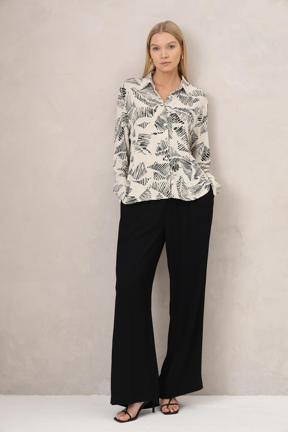 Брюки клёш Margittes чёрные