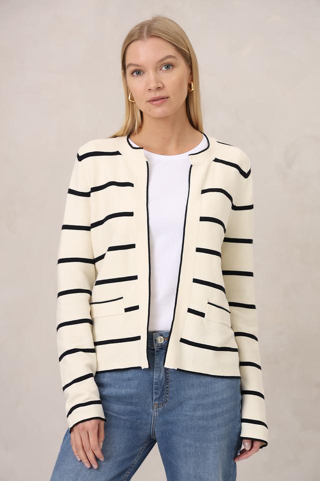 Жакет Gerry Weber в полоску бежевый