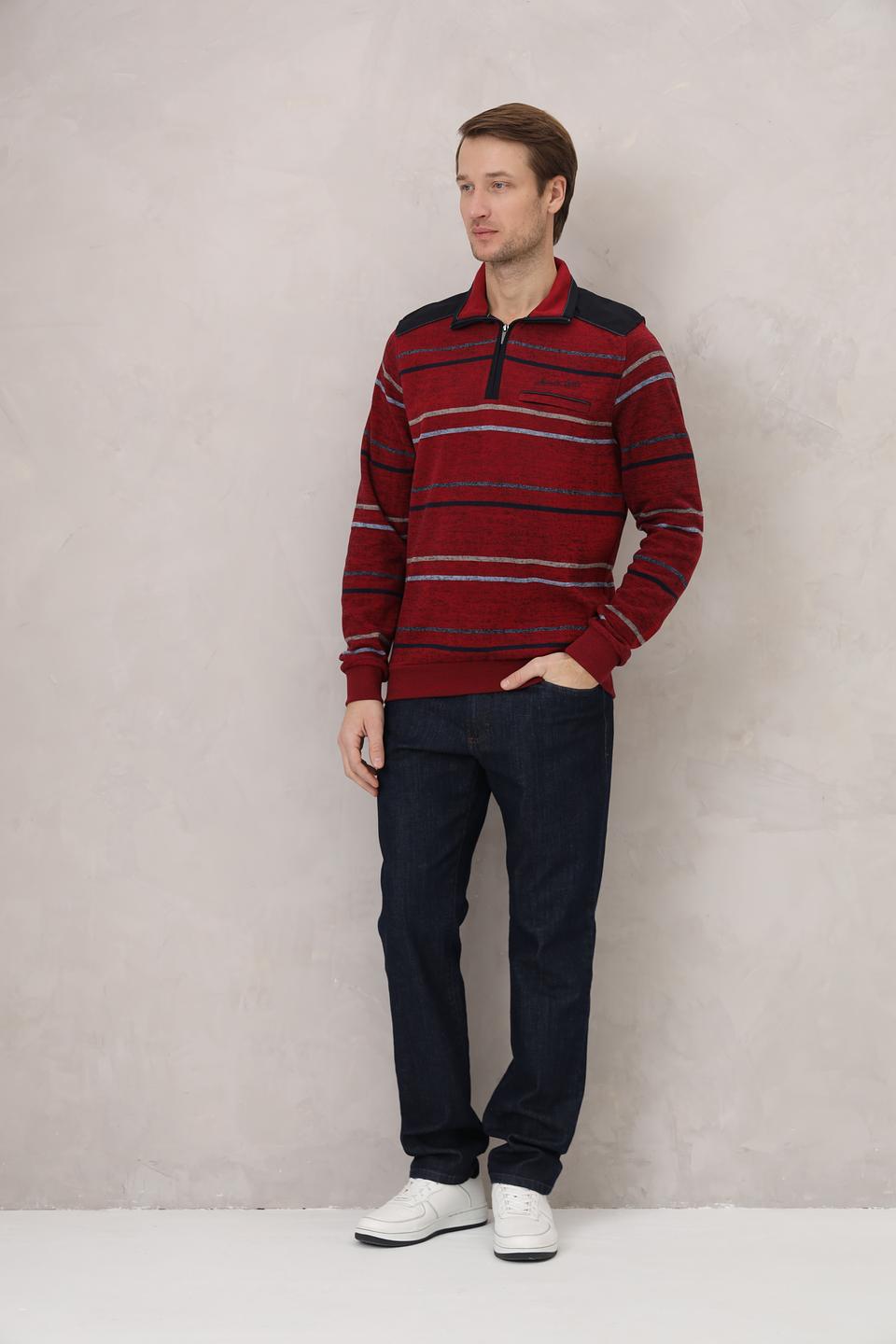 Джемпер Monte Carlo в полоску