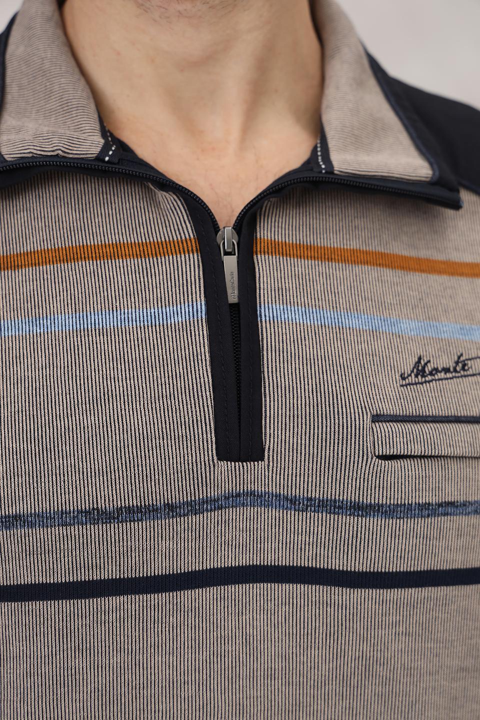 Джемпер Monte Carlo в полоску