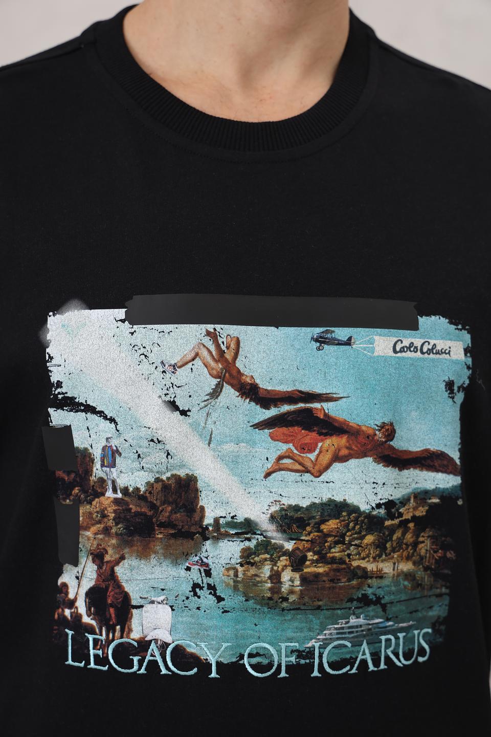 Футболка Carlo Colucci с принтом Legacy