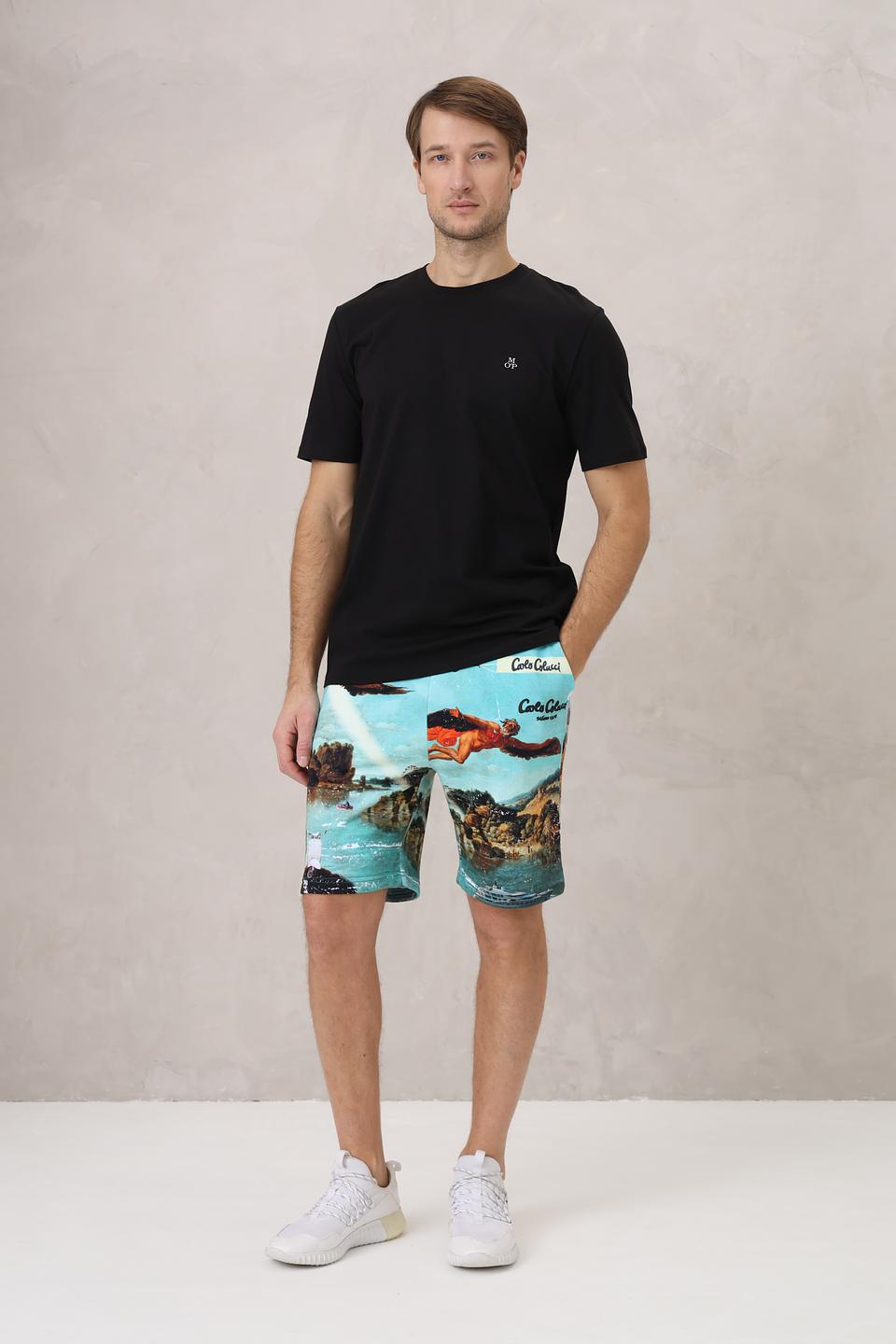 Шорты Carlo Colucci с принтом