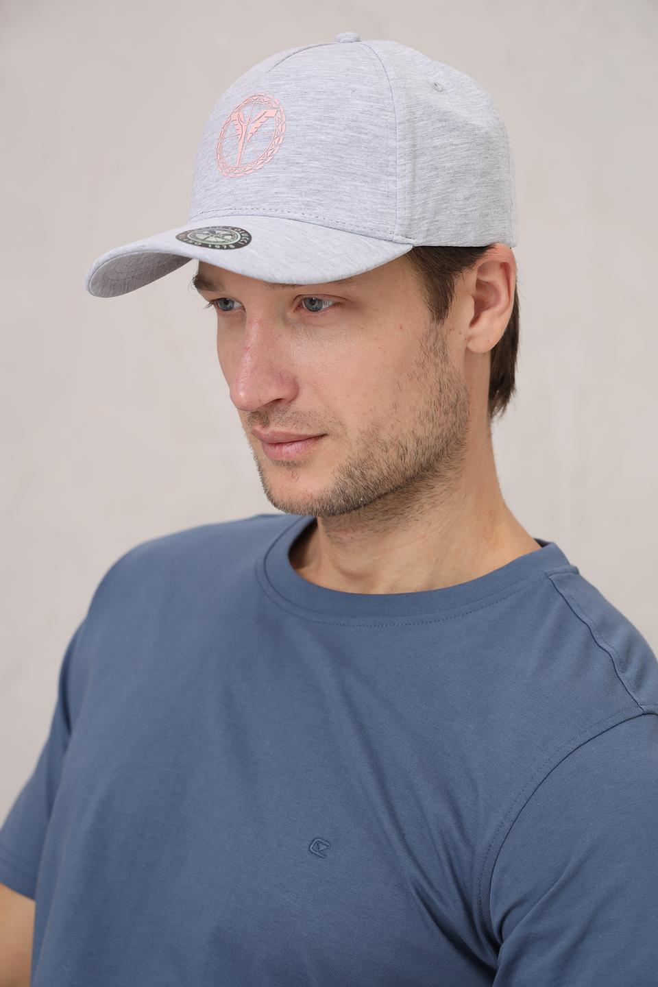 Бейсболка Carlo Colucci серая