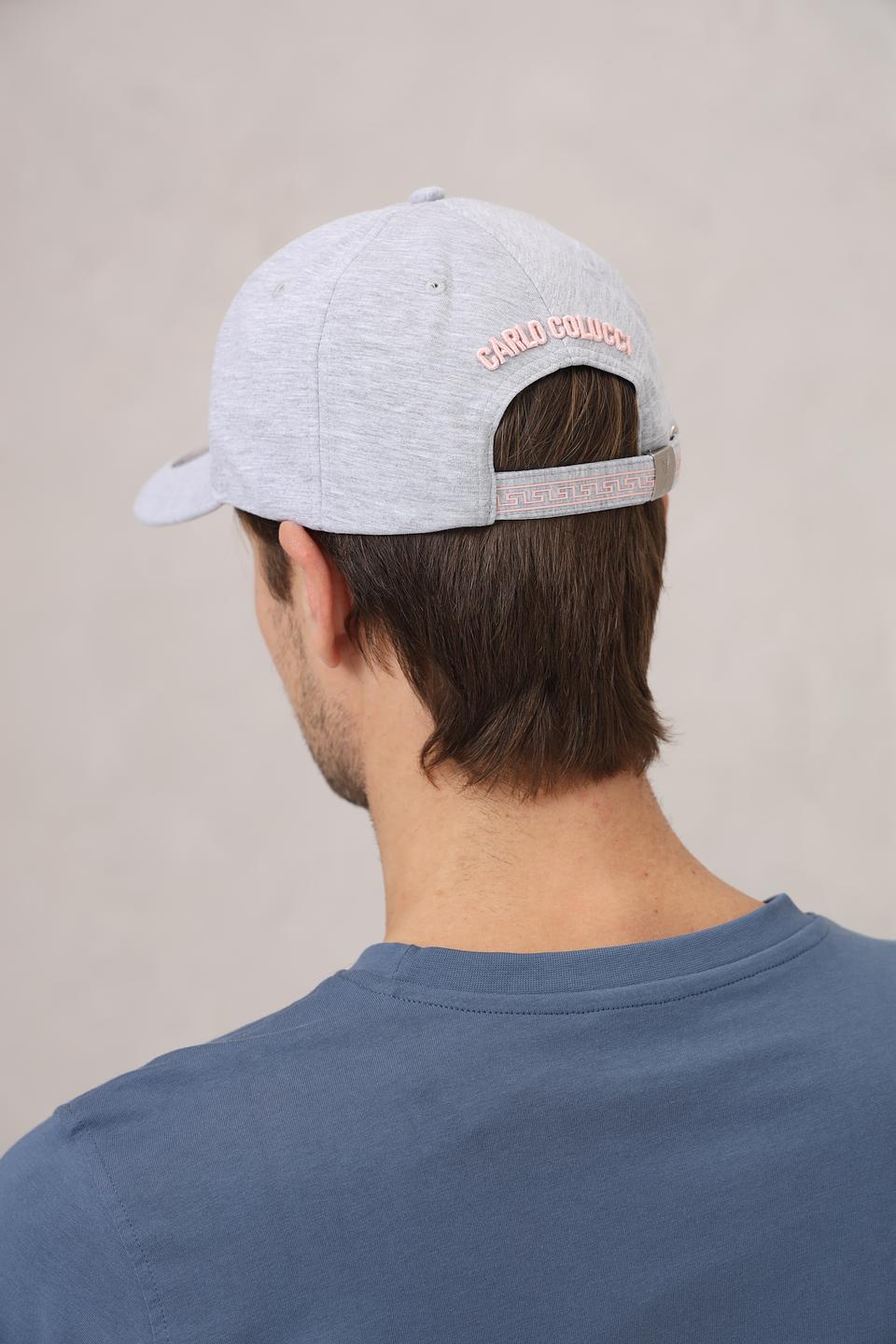 Бейсболка Carlo Colucci серая