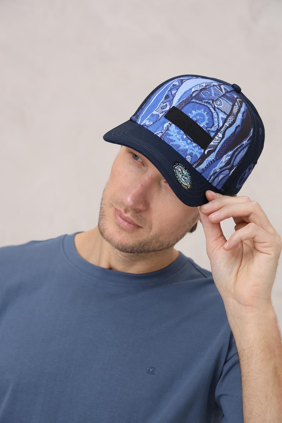 Бейсболка Carlo Colucci с принтом