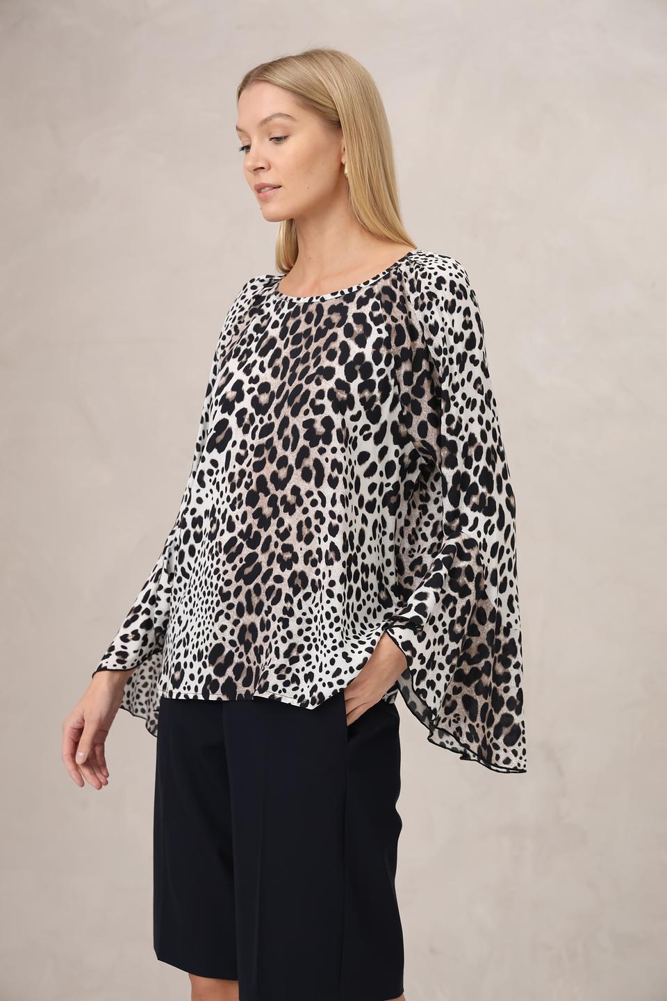 Блуза Monari с леопардовым принтом