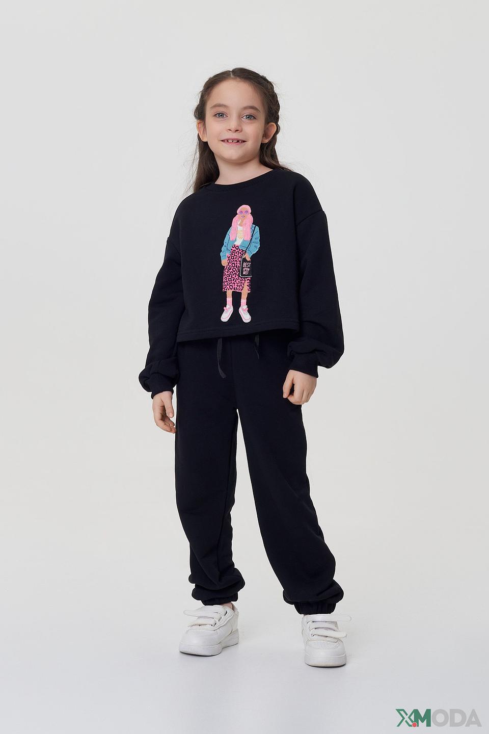 Комплект Choupette с принтом чёрный