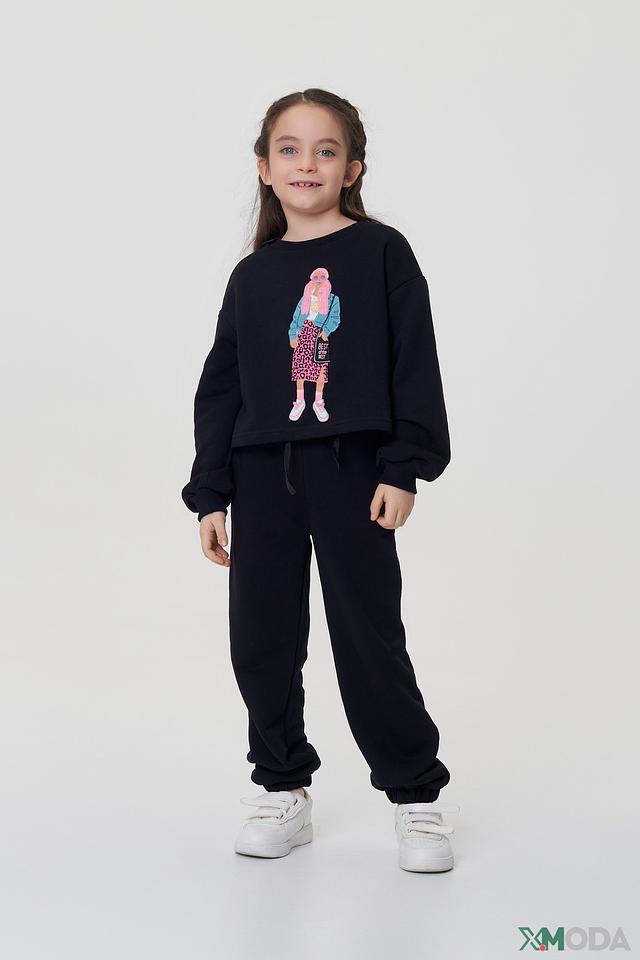 Комплект Choupette с принтом чёрный