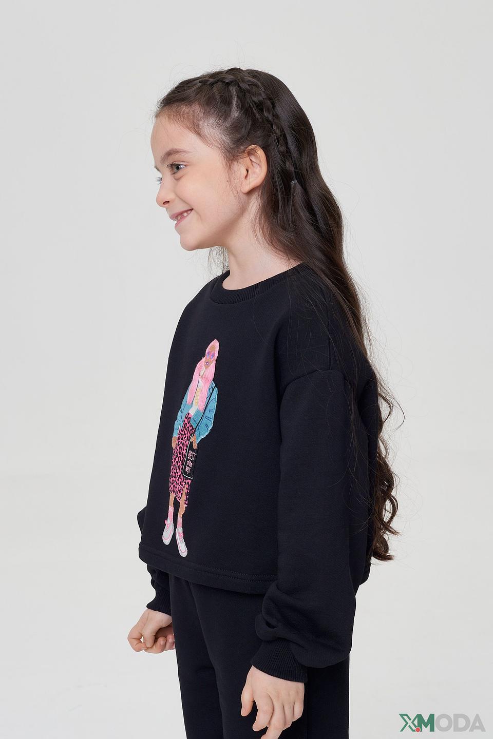 Комплект Choupette с принтом чёрный