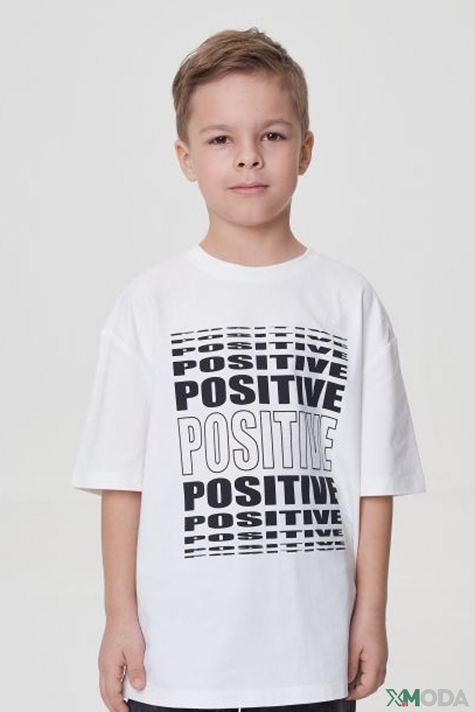 Детская футболка Choupette, белая, принт