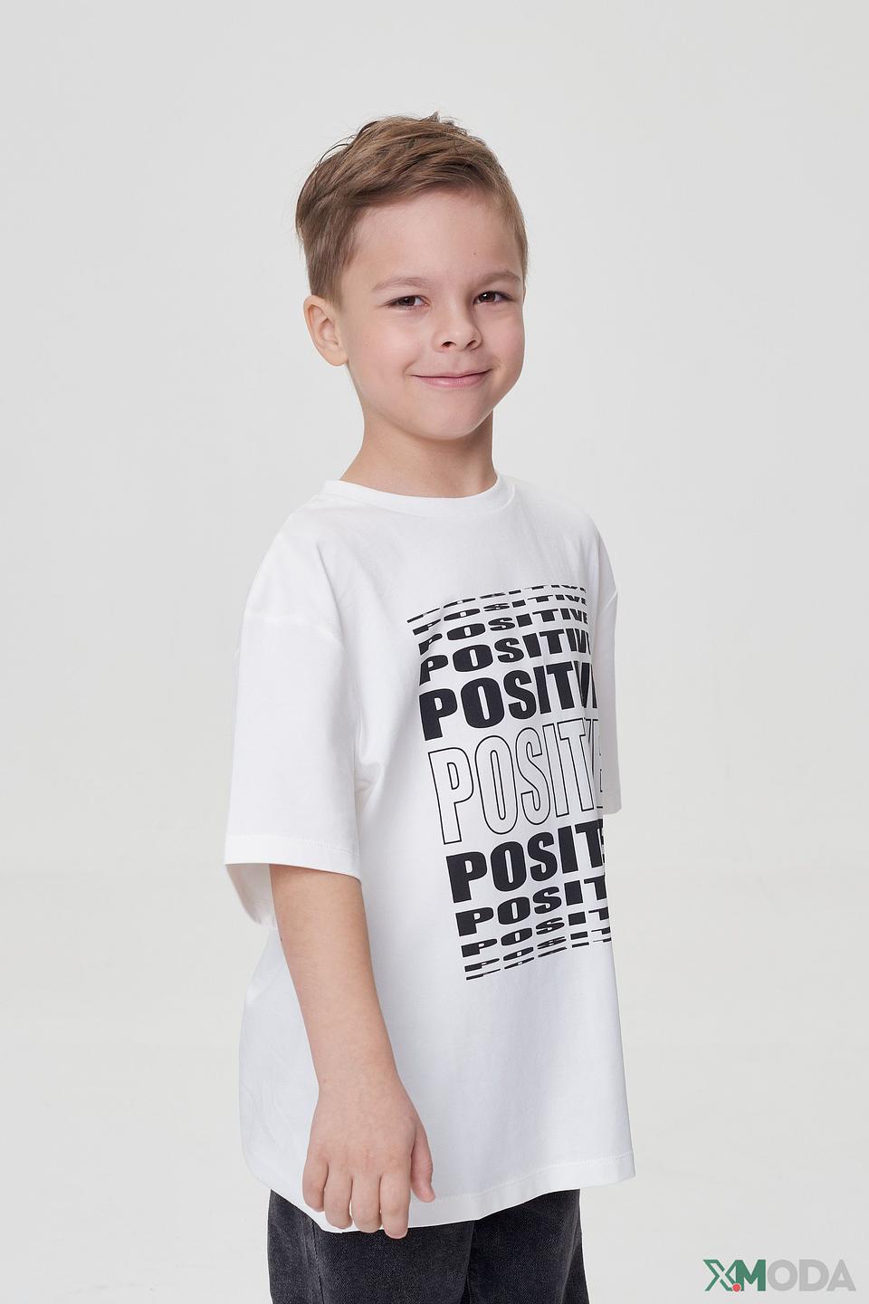 Детская футболка Choupette, белая, принт