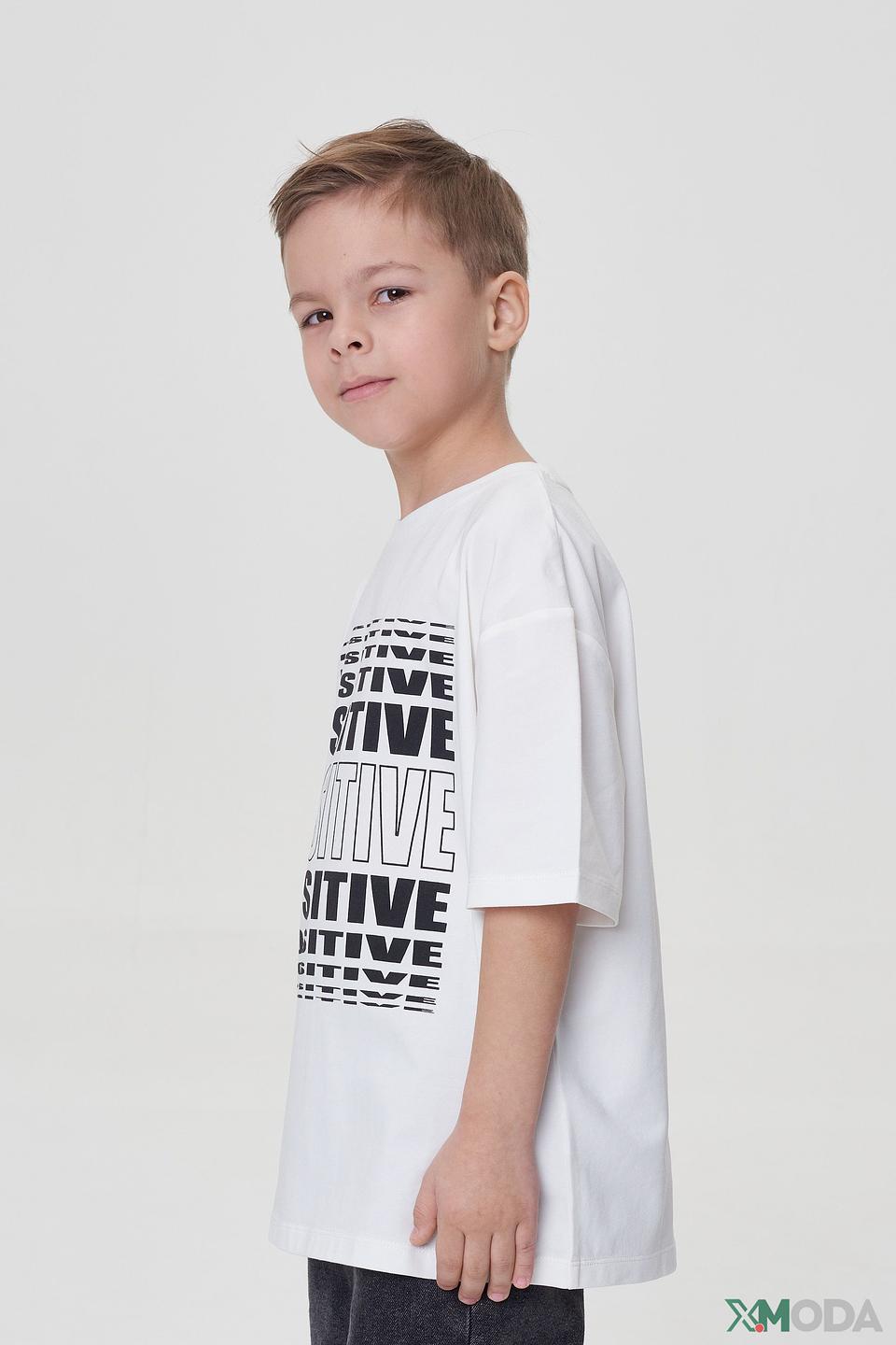 Детская футболка Choupette, белая, принт