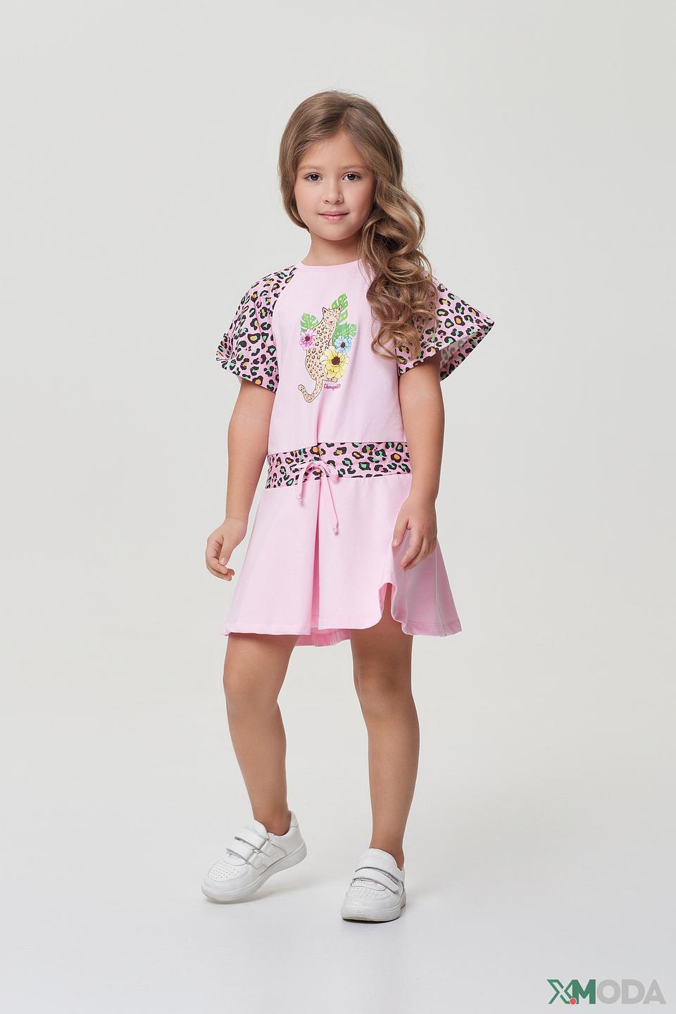 Платье Choupette дев. с леопардовым принтом
