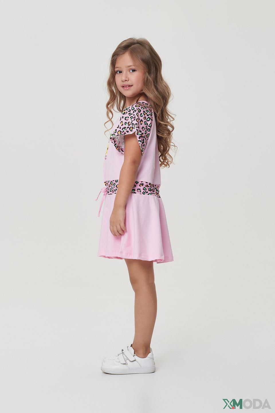 Платье Choupette дев. с леопардовым принтом