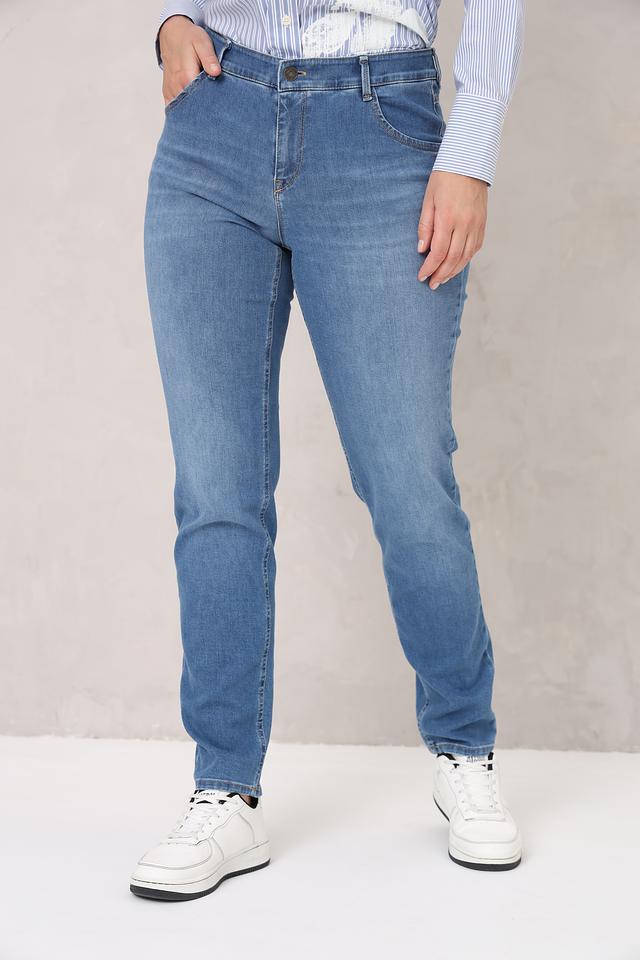 Джинсы Gardeur голубые прямые