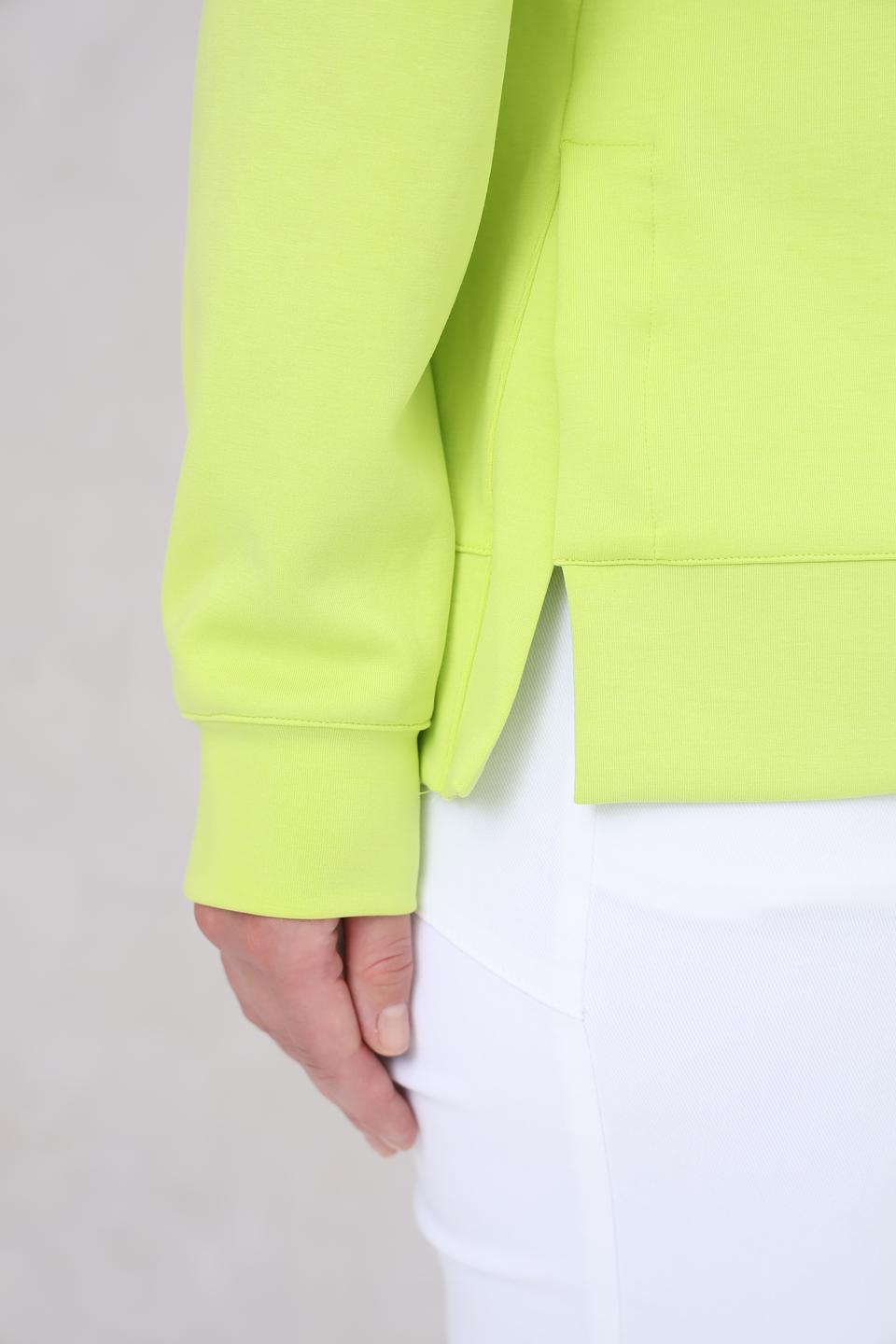 Пуловер Bugatti лайм с логотипом