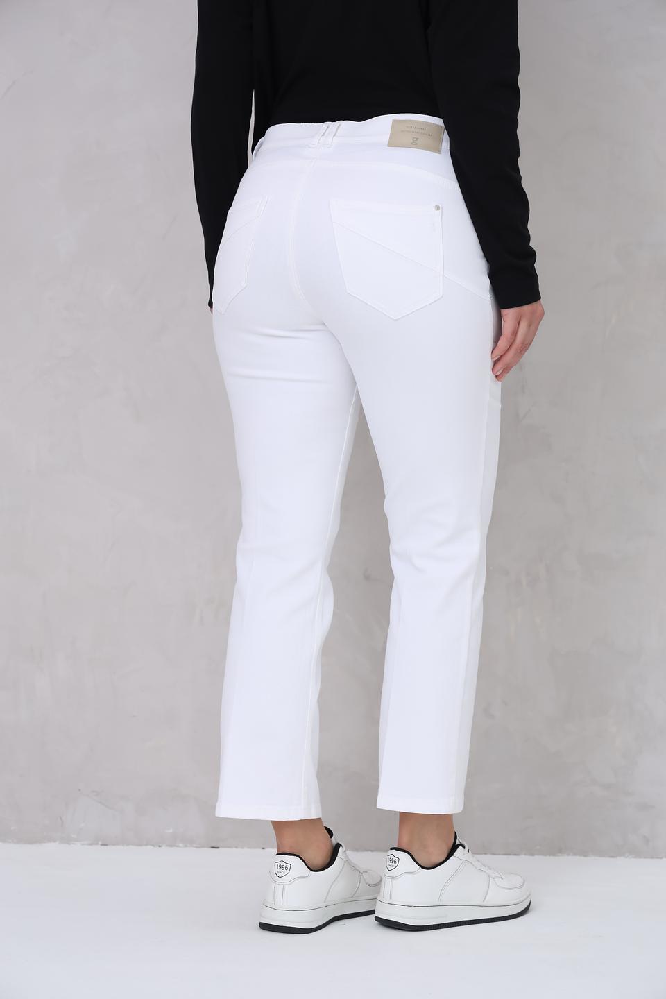 Джинсы Gardeur прямые белые