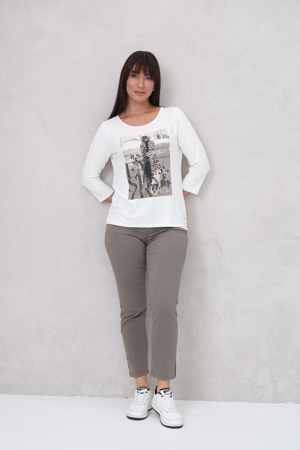 Лонгслив Monari с принтом