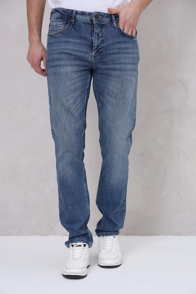 Джинсы Lerros потертые синие