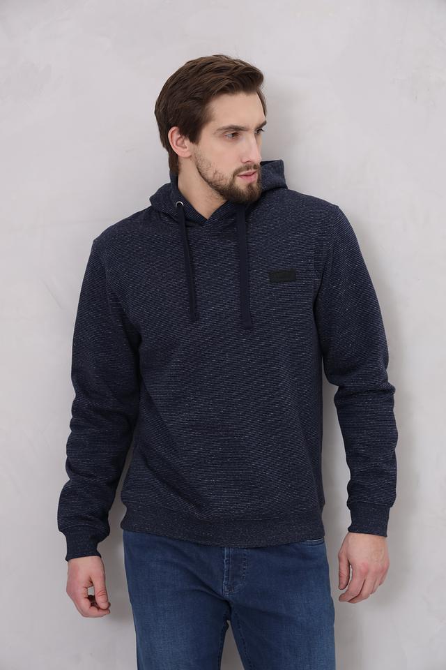 Толстовка Lerros с капюшоном синяя