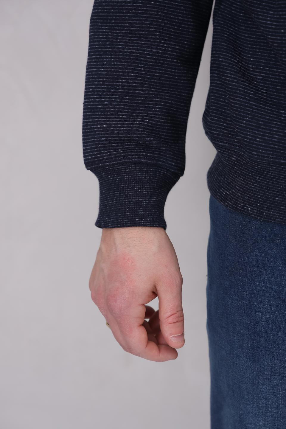 Толстовка Lerros с капюшоном синяя