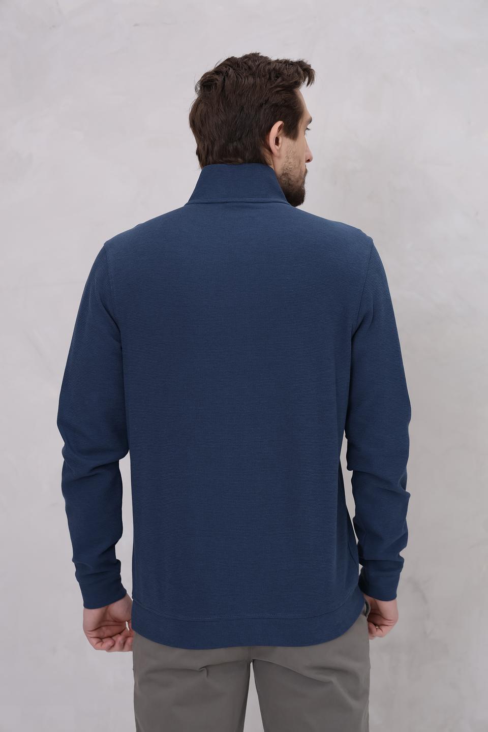 Джемпер Lerros с молнией синий