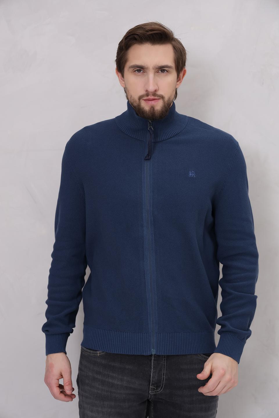 Кардиган Lerros синий на молнии