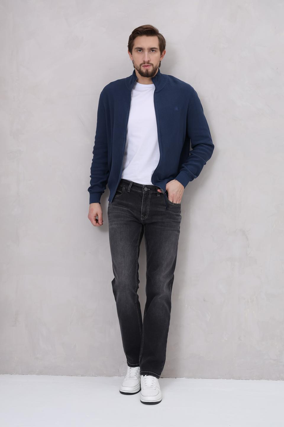 Кардиган Lerros синий на молнии