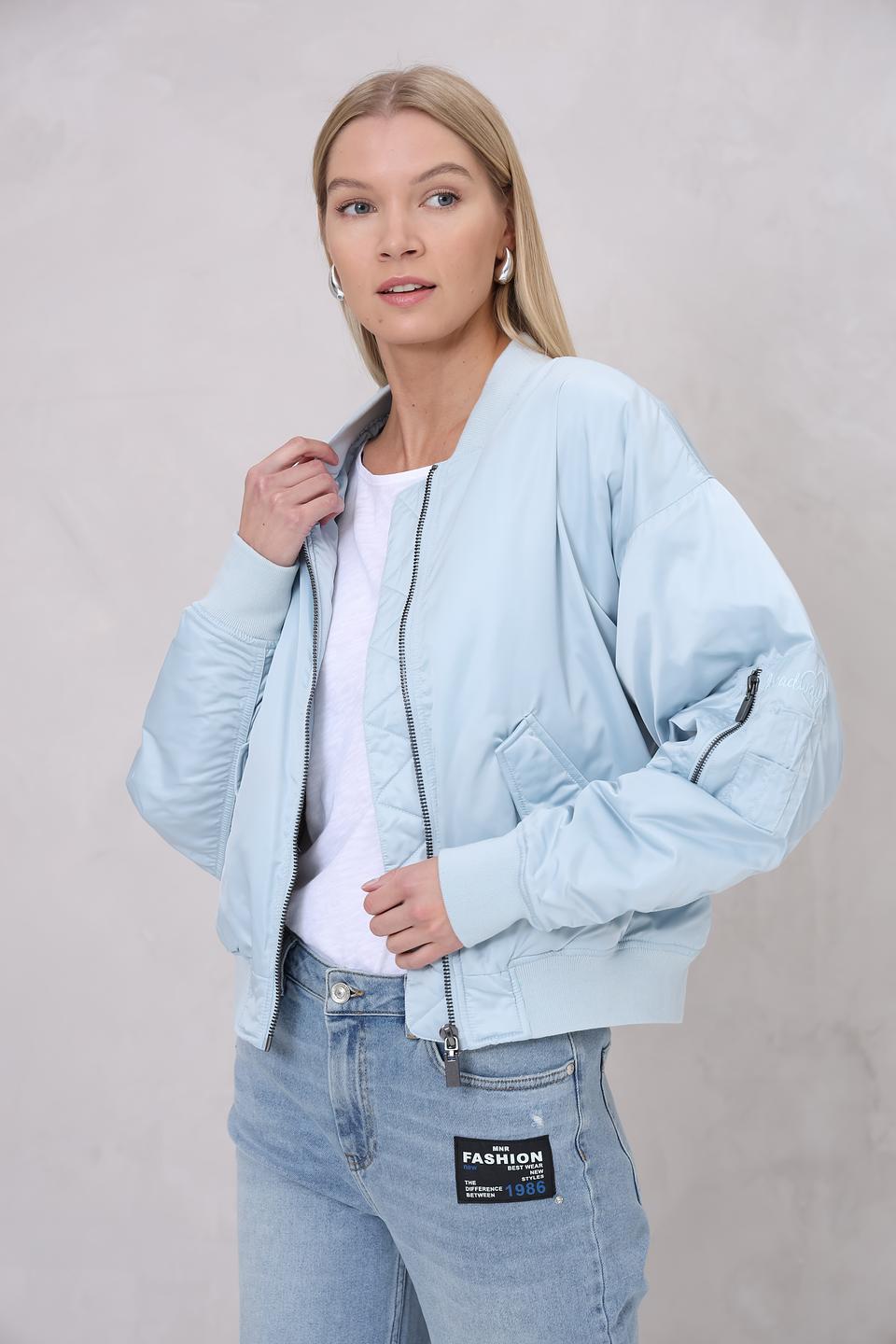 Куртка Broadway бомбер голубой