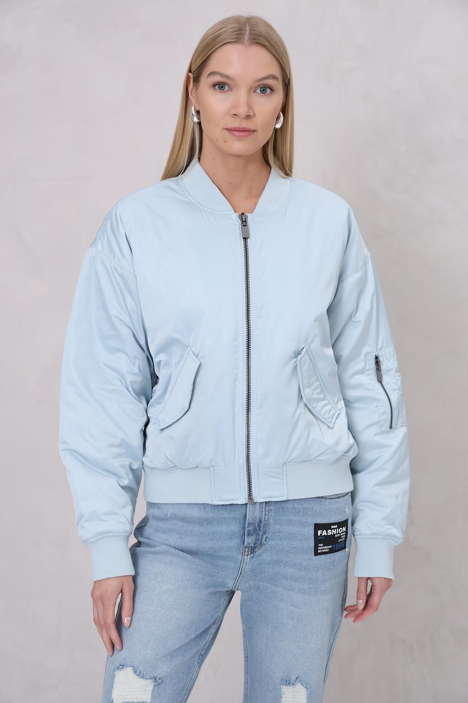 Куртка Broadway бомбер голубой