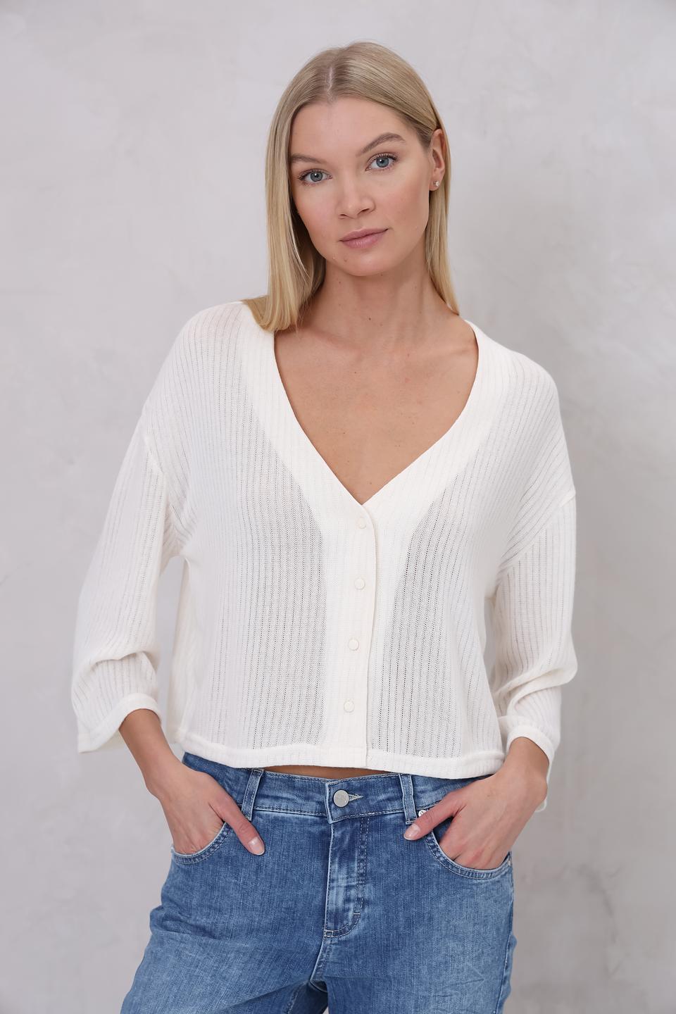 Жакет Broadway вязаный белый