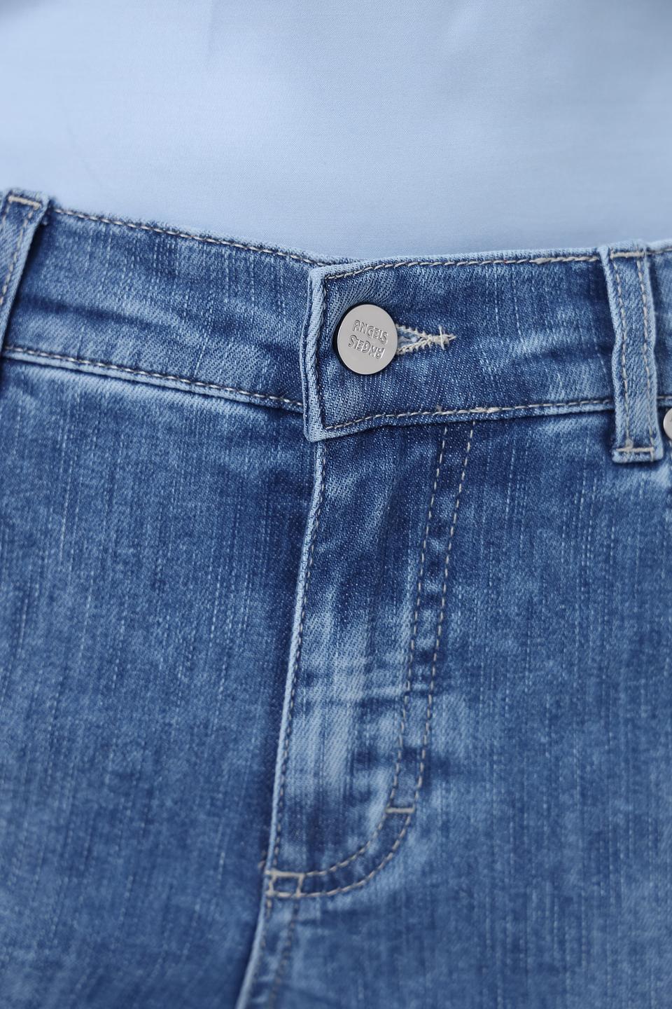Джинсы Angels с потертостями голубые