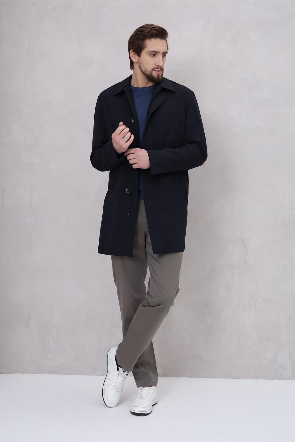 Плащ Bugatti тёмно-синий