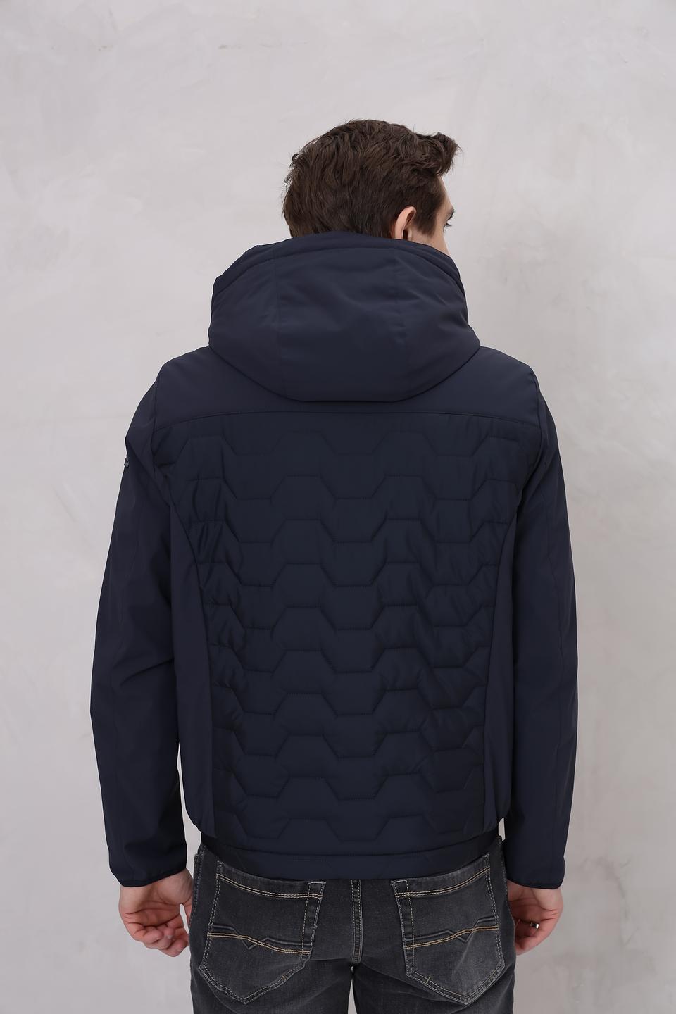 Куртка Bugatti стеганая синяя