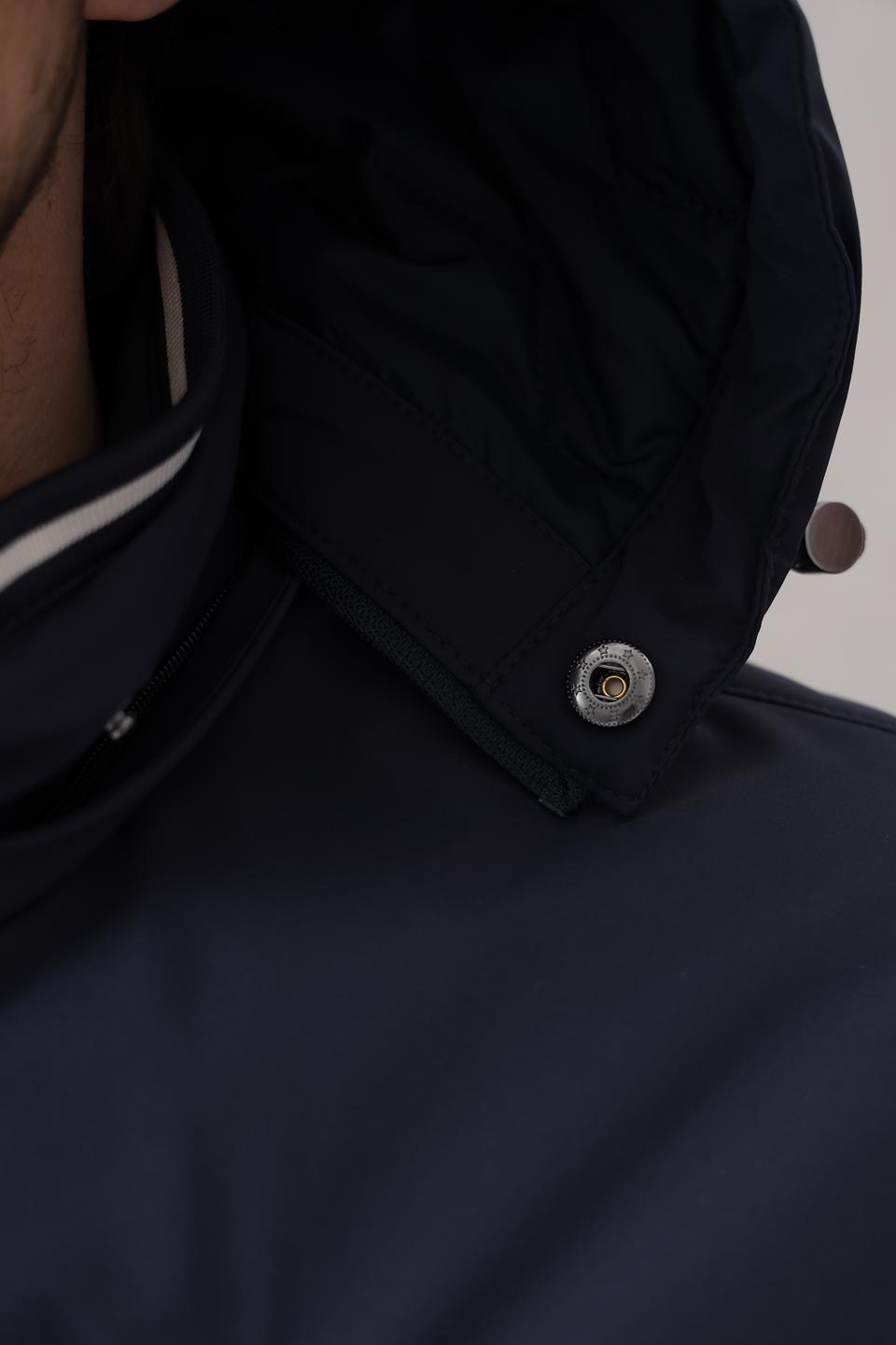 Куртка Bugatti стеганая синяя