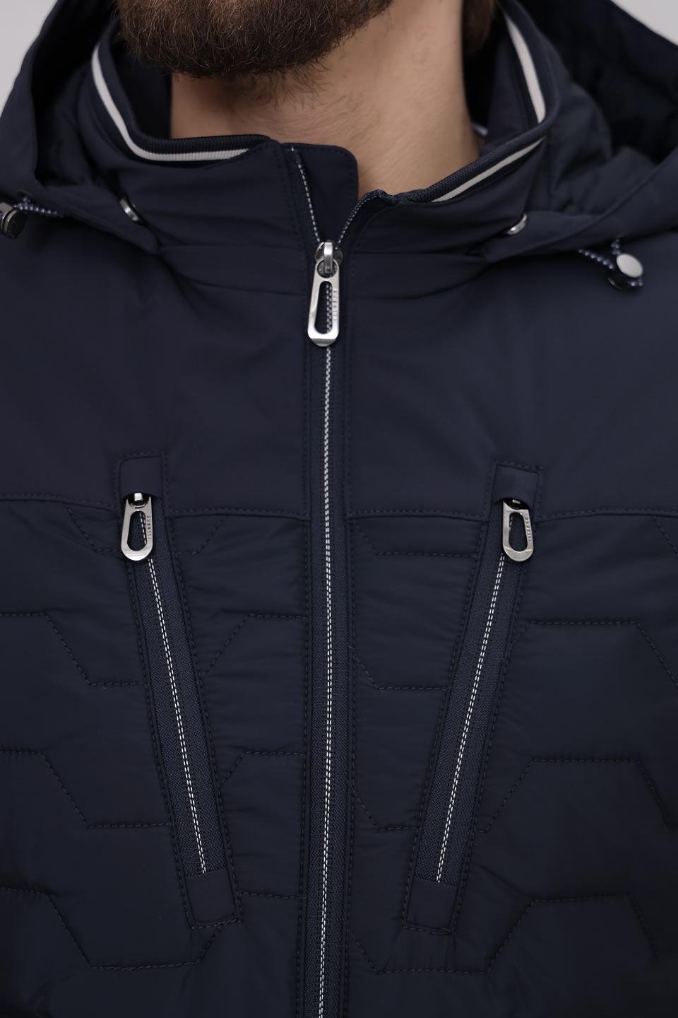 Куртка Bugatti стеганая синяя