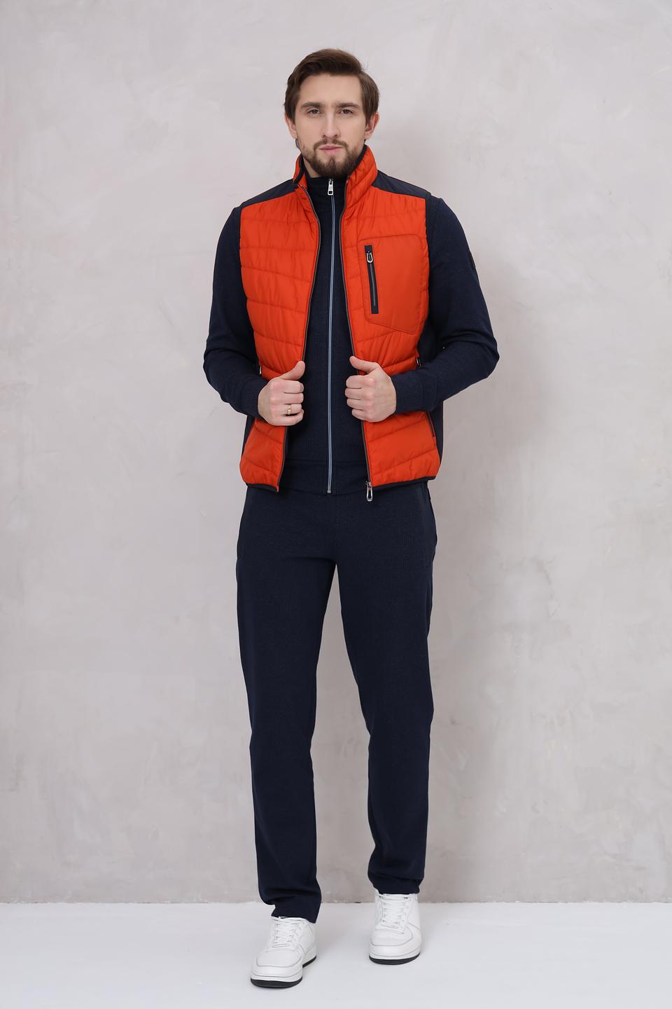 Жилет Bugatti стеганый оранжевый