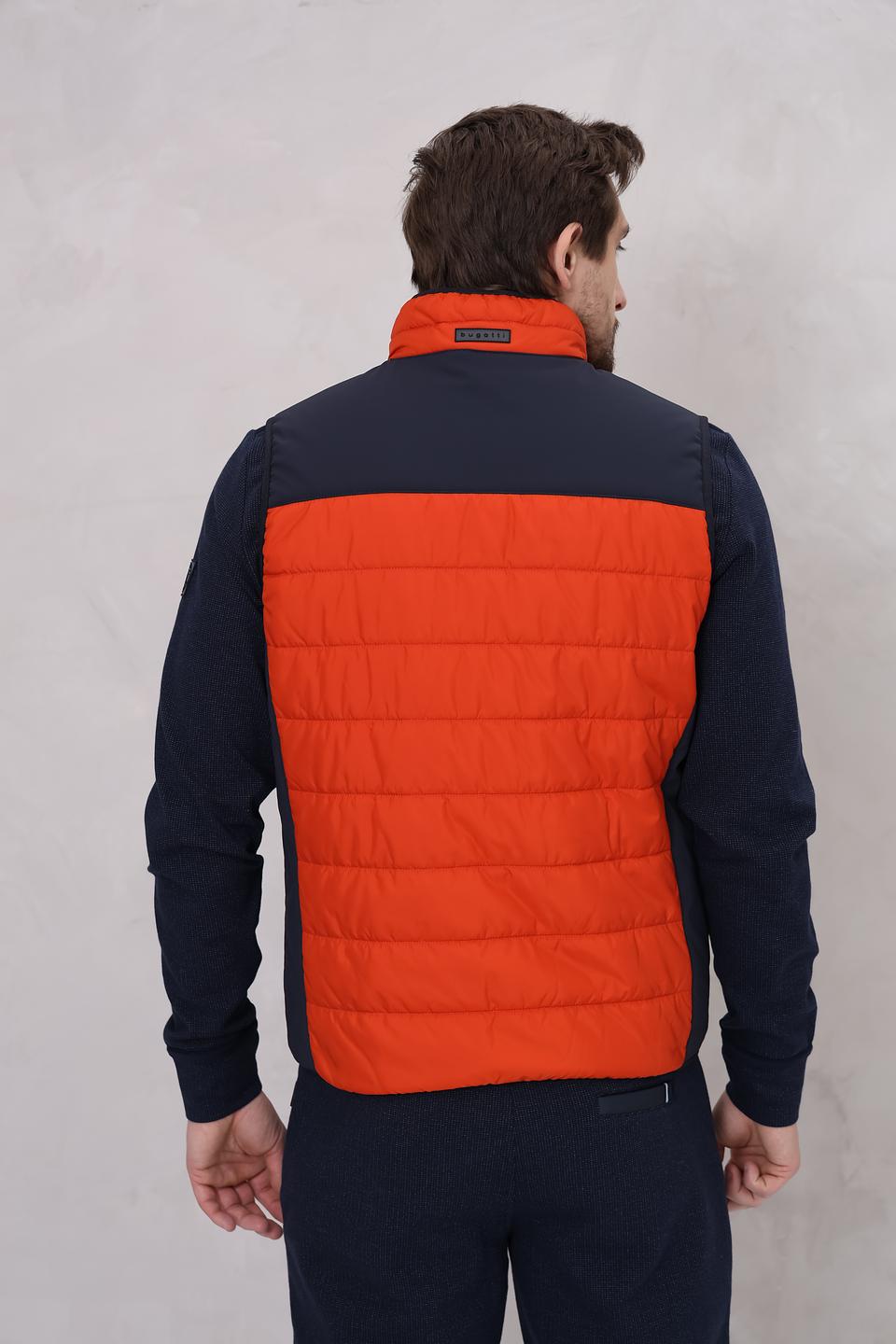 Жилет Bugatti стеганый оранжевый