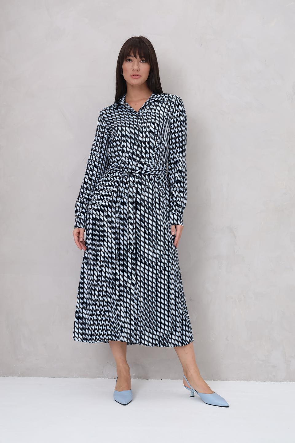 Платье Marc Aurel с принтом