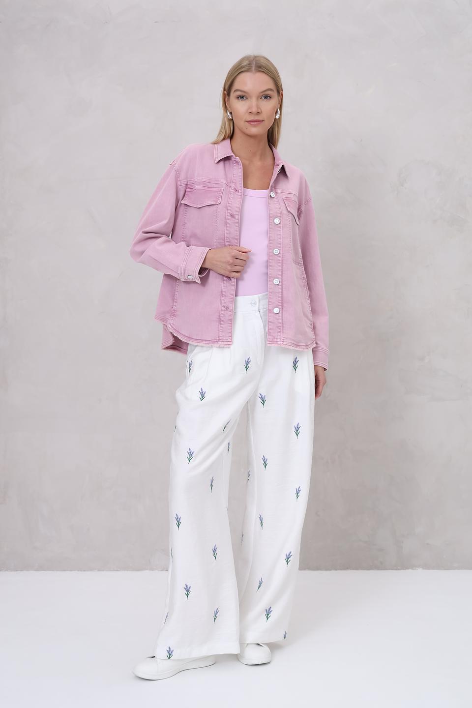 Брюки Beatris с вышивкой