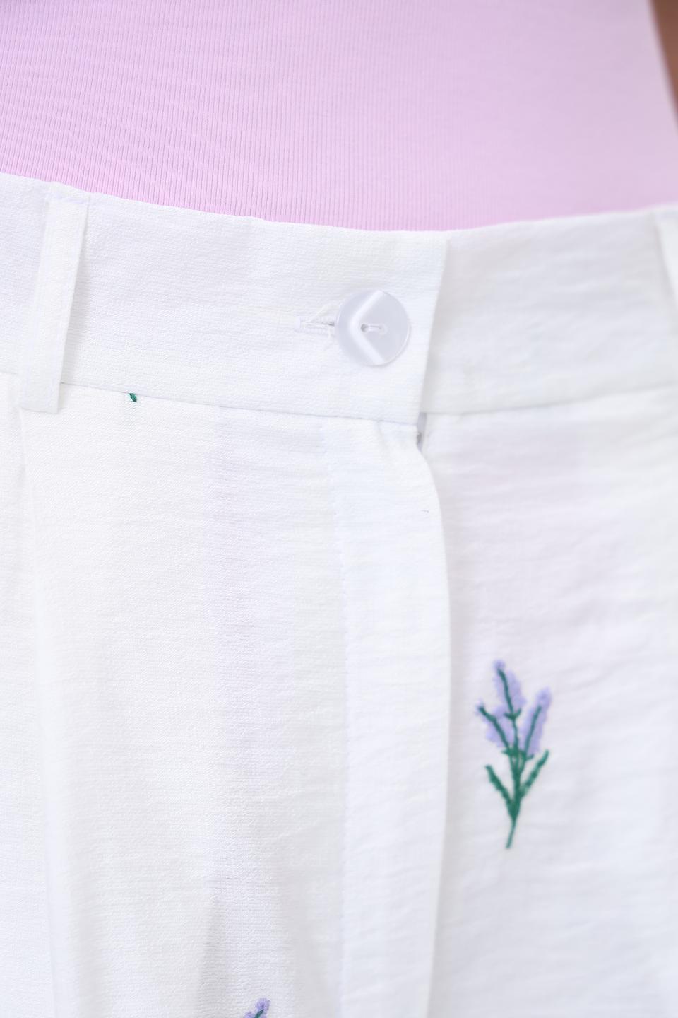 Брюки Beatris с вышивкой