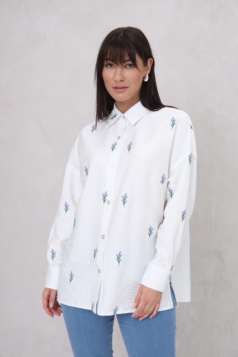 Рубашка Beatris с вышивкой