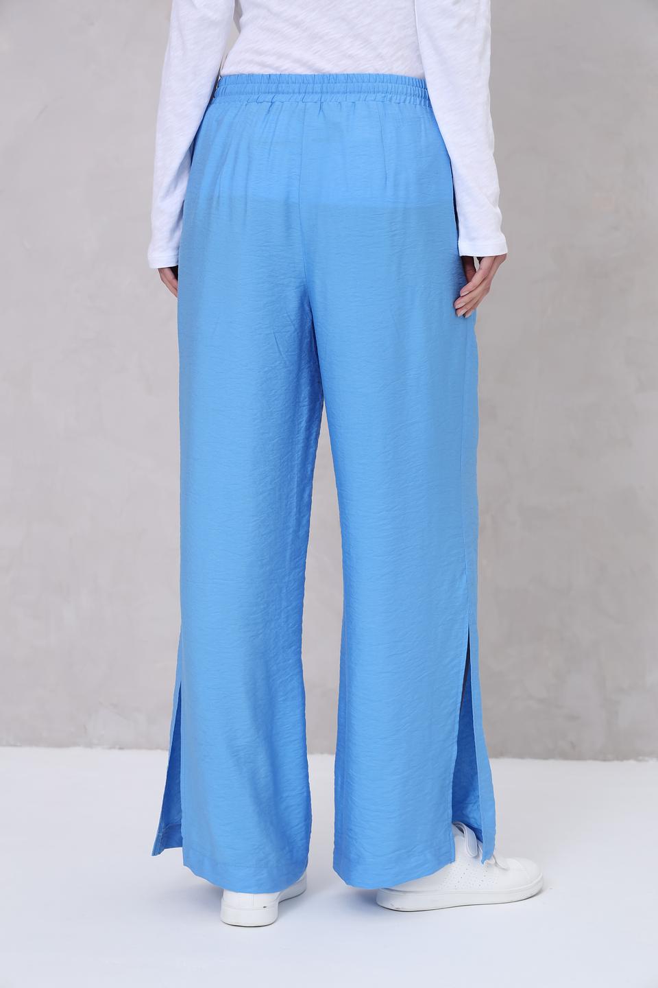 Брюки палаццо Beatris голубые