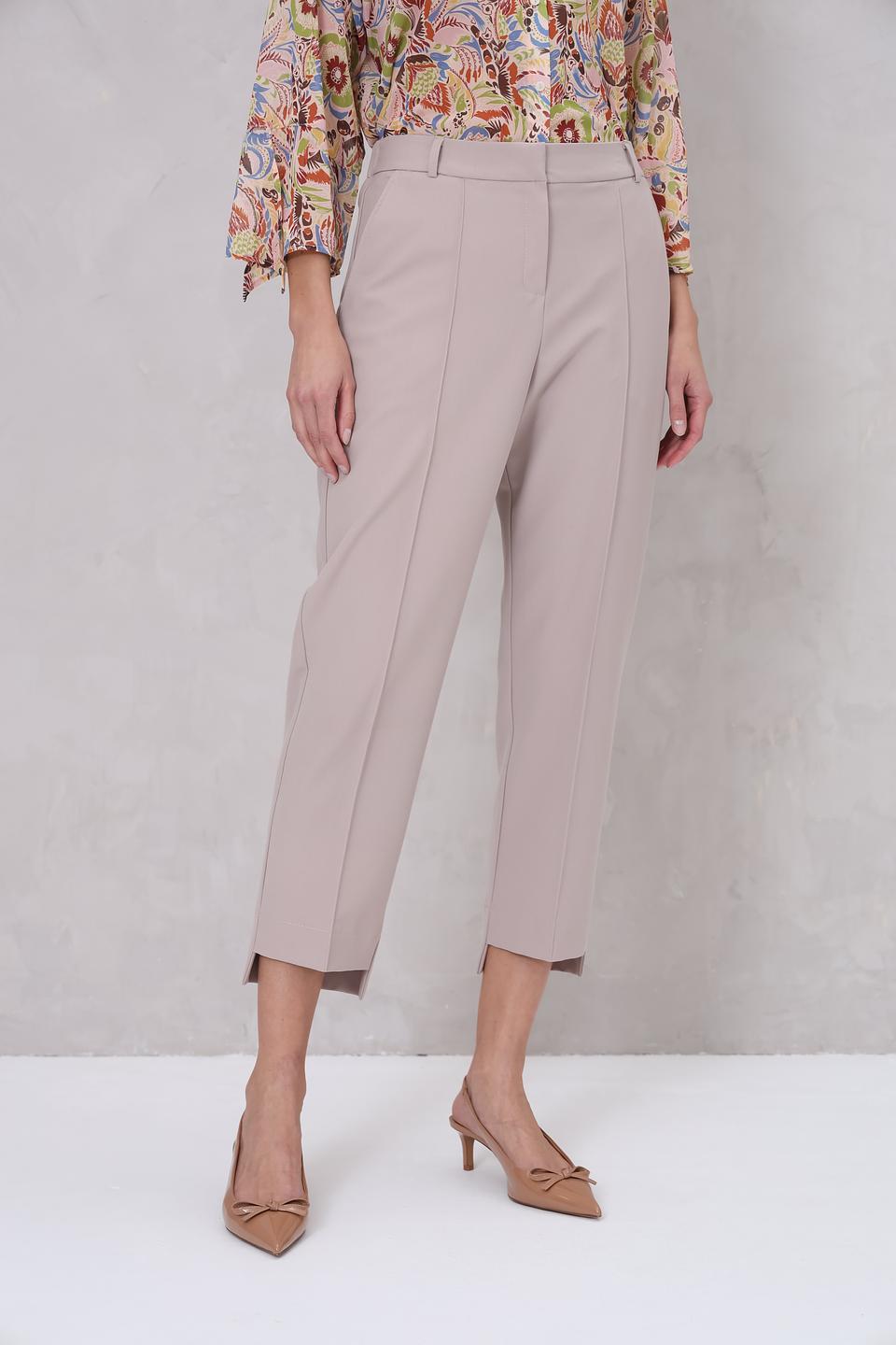 Брюки Beatris кюлоты бежевые