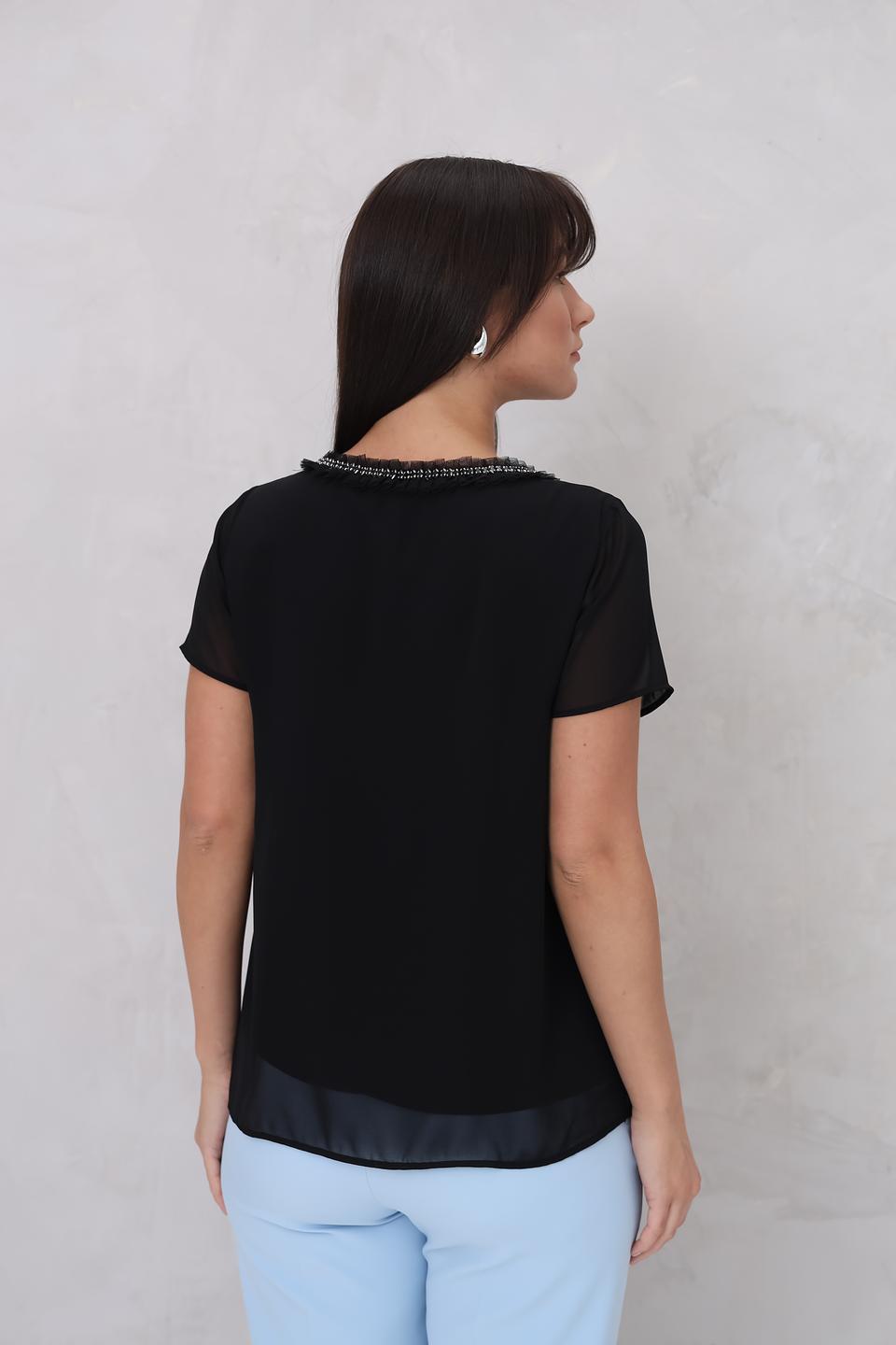 Блуза Marc Aurel с декором