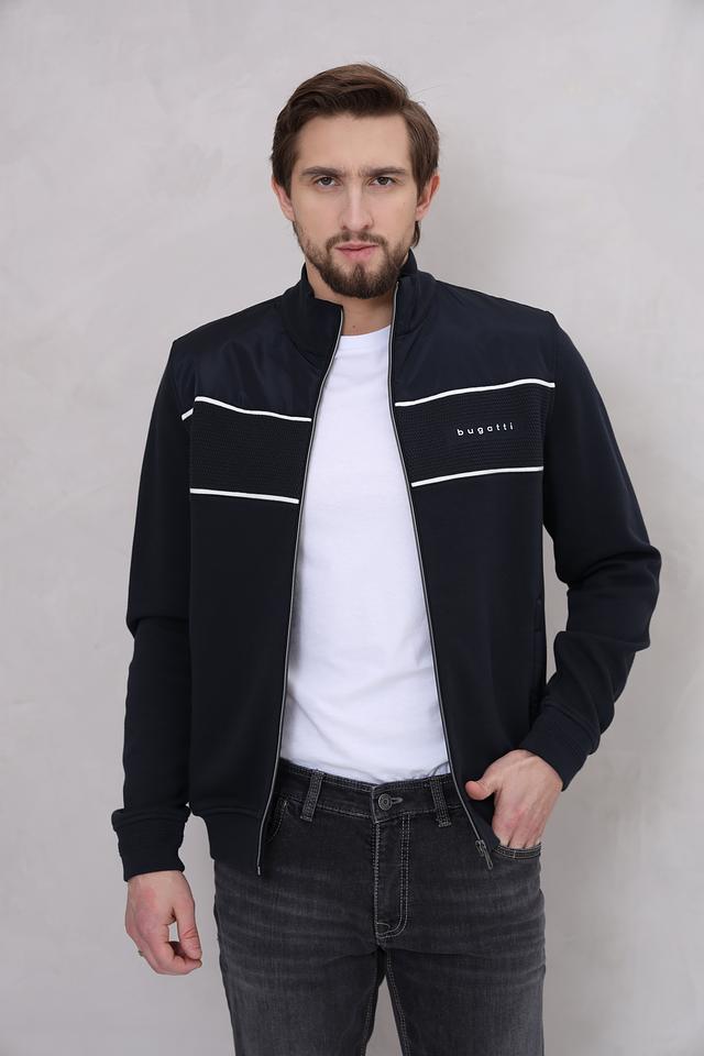 Кардиган Bugatti мужской тёмно-синий